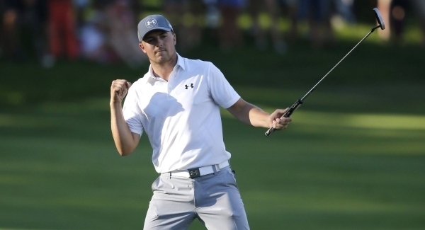 Jordan Spieth comes within a foot of record-breaking score in Hawaii victory