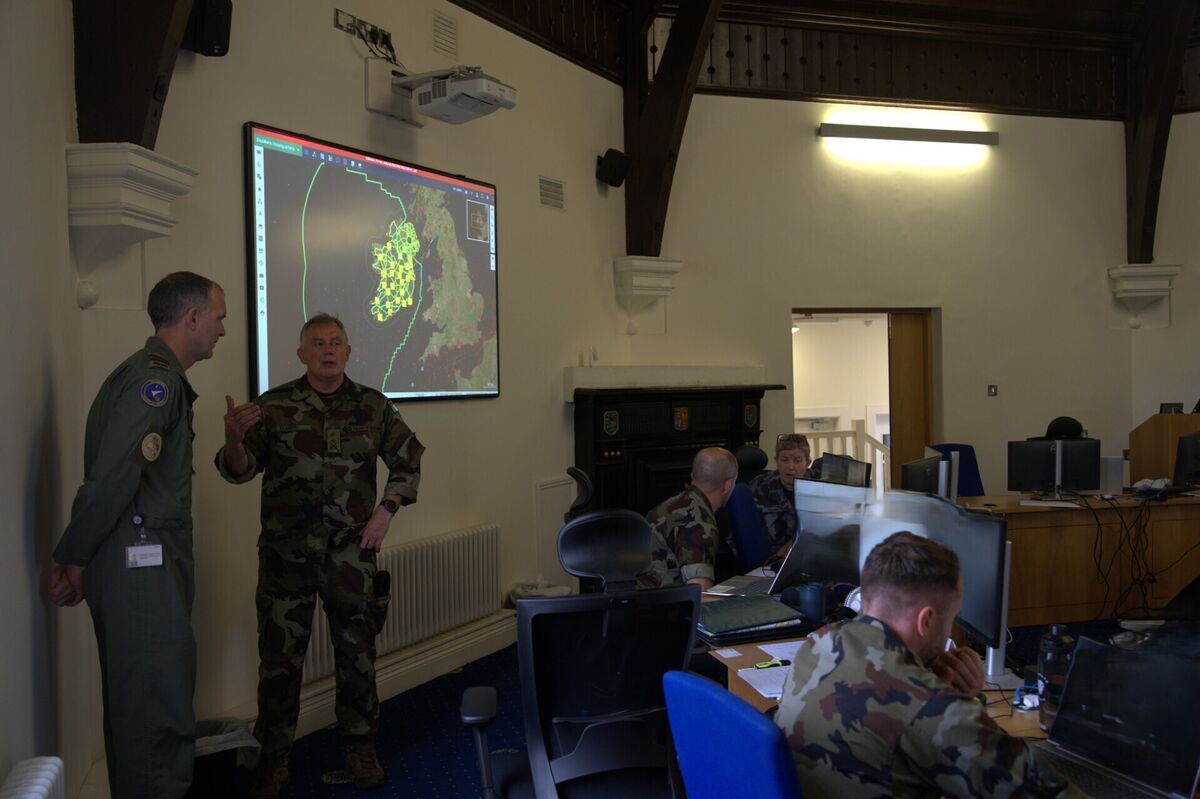 The Octagon is inside McKee Barracks in Dublin (Defence Forces/PA) The Octagon is inside McKee Barracks in Dublin (Defence Forces/PA)