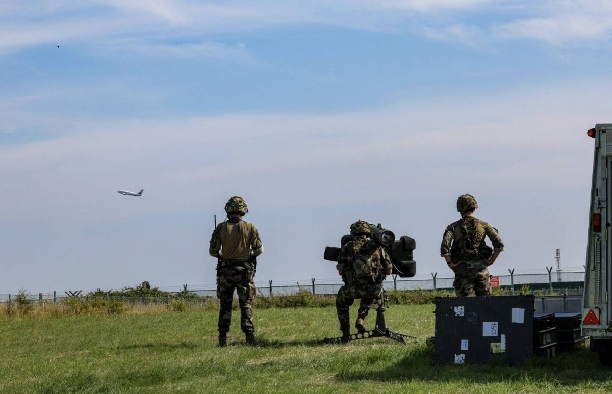A ground-based air defence team at Dublin Airport (Defence Forces/PA) A ground-based air defence team at Dublin Airport (Defence Forces/PA)