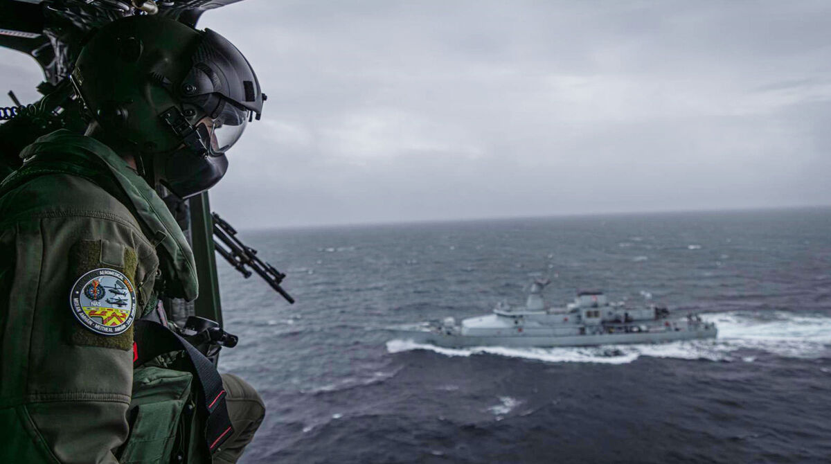 Air Corps personnel conducting Counter-Unmanned Aerial Systems (C-UAS). Picture: Defence Forces/PA Wire Air Corps personnel conducting Counter-Unmanned Aerial Systems (C-UAS). Picture: Defence Forces/PA Wire