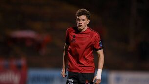 <p>Josh Harpur of Bohemians during the SSE Airtricity Men's Premier Division match between Bohemians and Derry City. Pic: Stephen McCarthy/Sportsfile</p>