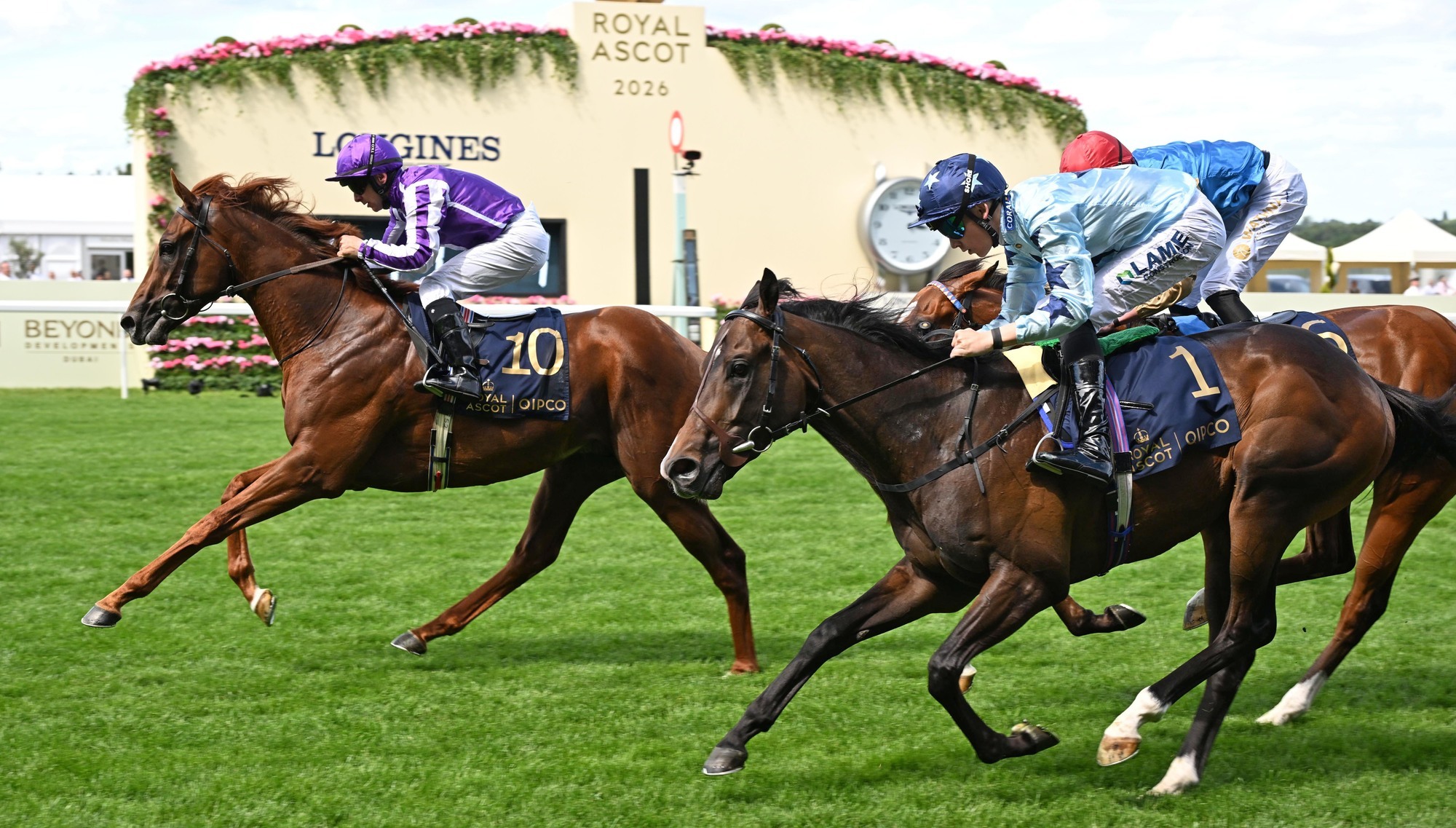 Great Barrier Reef and Wayne Lordan won the Coventry Stakes at Royal Ascot in June. Pic: Healy Racing Photo
