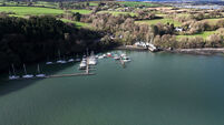 Historic Cork Harbour stone walls get new lease of life after storm damage