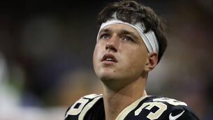 <p>Charlie Smyth of the New Orleans Saints. Pic: Chris Graythen/Getty Images</p>