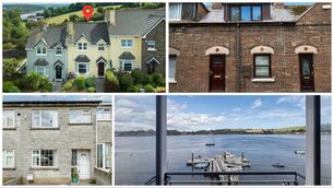 <p>Clockwise from upper left: 2 Hibernian Buildings, Albert Road, Blackrock, Co. Cork; 10 Siddons Court, Aghada, Co. Cork; 16 Mariners Quay, Passage West, Co. Cork; 44 Greenhills Court, Douglas, Cork.</p>