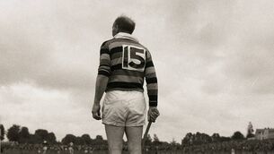 <p>GLEN MAN: Christy Ring stands to attention for the national anthem prior to the Glen Rovers V UCC quarter-final game at the Athletic Grounds. This was Christy’s 27th season in the Glen Rovers jersey – and was to be his last game of hurling! Even though Glen Rovers won the match, Christy retired from the game he had graced for so long. Picture: Kevin Cummins</p> <p>GLEN MAN: Christy Ring stands to attention for the national anthem prior to the Glen Rovers V UCC quarter-final game at the Athletic Grounds. This was Christy’s 27th season in the Glen Rovers jersey – and was to be his last game of hurling! Even though Glen Rovers won the match, Christy retired from the game he had graced for so long. Picture: Kevin Cummins</p>