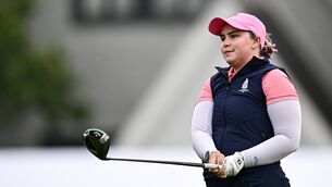 <p>Canice Screene of Ireland watches her tee shot on the first hole. Pic: Seb Daly/Sportsfile</p> <p>Canice Screene of Ireland watches her tee shot on the first hole. Pic: Seb Daly/Sportsfile</p>