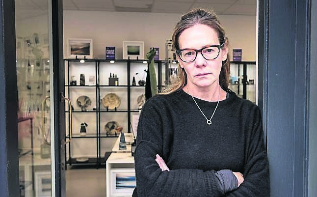 Lisa Wiltsey, co-owner of Lily Designs, on Killarney's College St. Picture: Neil Michael Lisa Wiltsey, co-owner of Lily Designs, on Killarney's College St. Picture: Neil Michael