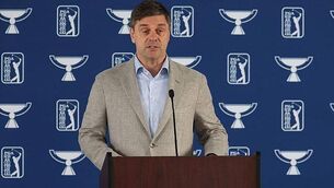 <p>'We were disappointed with what we saw,' PGA Tour CEO Brian Rolapp said on Tuesday. Pic: Kevin C Cox/Getty Images</p> <p>'We were disappointed with what we saw,' PGA Tour CEO Brian Rolapp said on Tuesday. Pic: Kevin C Cox/Getty Images</p>