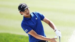 <p>Min Woo Lee of Australia. Pic: Jared C. Tilton/Getty Images</p>
