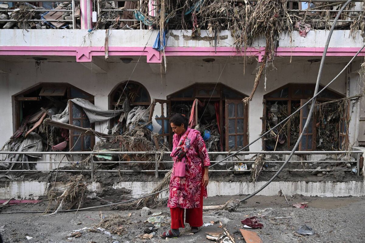 A woman salvages usable materials from her house deluged in sludge following flash floods at Devighat in Nepal's Nuwakot district on August 28, 2026. Picture: Arun SANKAR / AFP via Getty Images A woman salvages usable materials from her house deluged in sludge following flash floods at Devighat in Nepal's Nuwakot district on August 28, 2026. Picture: Arun SANKAR / AFP via Getty Images