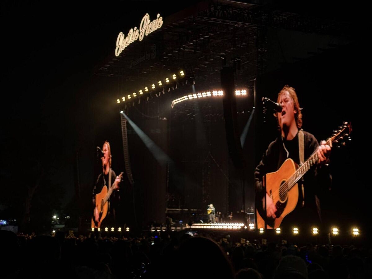 The main stage at Electric Picnic with Lewis Capaldi. The main stage at Electric Picnic with Lewis Capaldi.