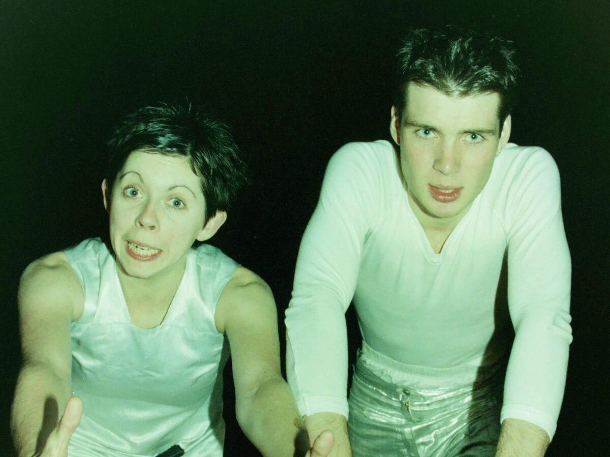 Eileen Walsh and Cillian Murphy in 1996, around the premiere run of Disco Pigs, created by Cork company Corcadorca. Picture: Irish Examiner Archive Eileen Walsh and Cillian Murphy in 1996, around the premiere run of Disco Pigs, created by Cork company Corcadorca. Picture: Irish Examiner Archive