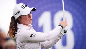 <p>Leona Maguire tees on the 18th. Pic: Tom Maher/Inpho</p> <p>Leona Maguire tees on the 18th. Pic: Tom Maher/Inpho</p>