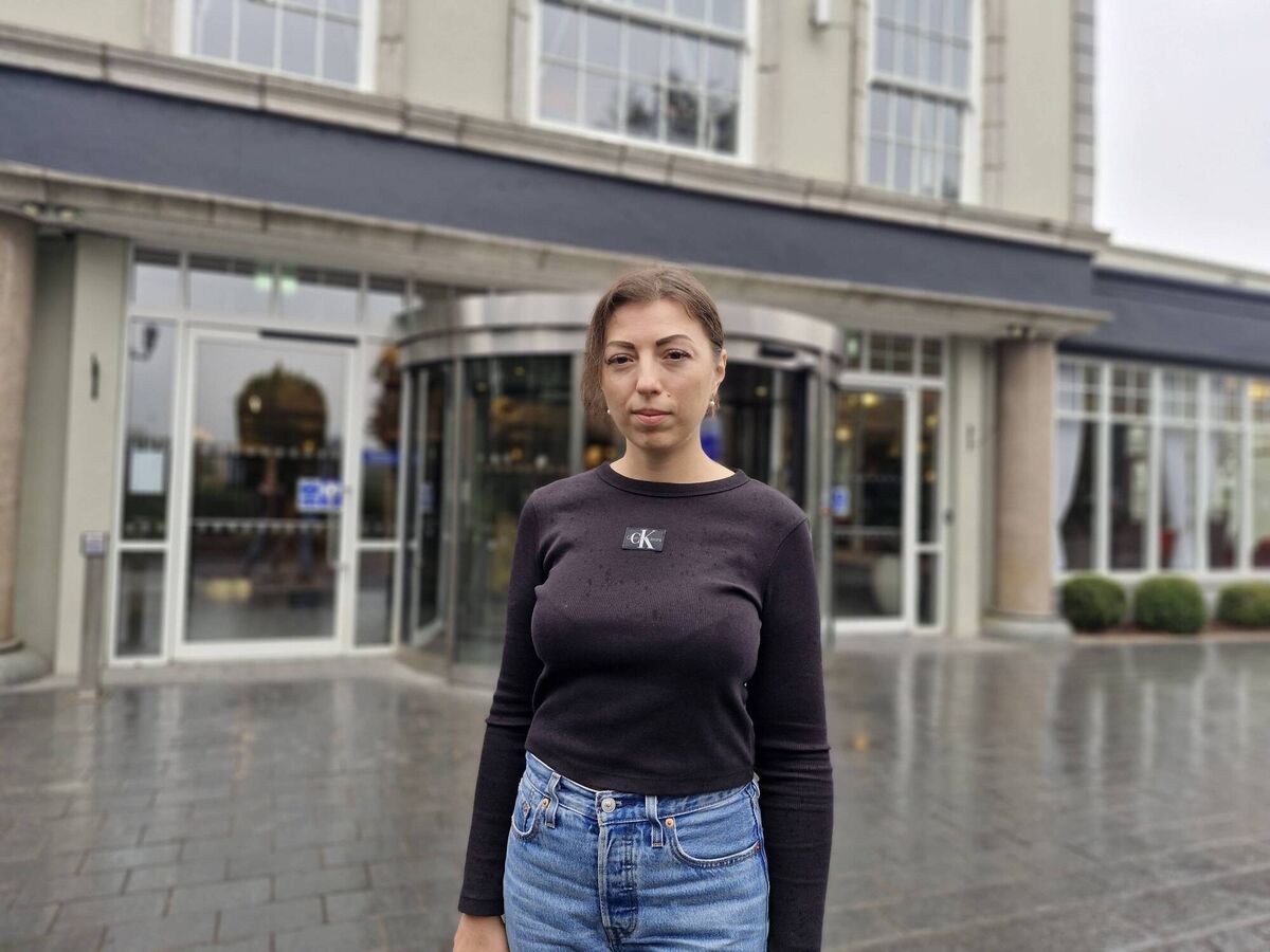Viktoria Danylevska left Ukraine in 2022 with her mother Olha after multiple daily air raids on the city of Chudniv. Nine months after they arrived in Ireland, Olha was diagnosed with cancer. Picture: Gráinne Ní Aodha Viktoria Danylevska left Ukraine in 2022 with her mother Olha after multiple daily air raids on the city of Chudniv. Nine months after they arrived in Ireland, Olha was diagnosed with cancer. Picture: Gráinne Ní Aodha