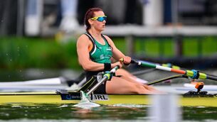 <p>30 August 2026; Fiona Murtagh of Ireland on her way to winning silver in the Women's Single Sculls Final A during the 2026 World Rowing Championships at Bosbaan in Amsterdam, Netherlands. Photo by Benedict Tufnell/Sportsfile</p> <p>30 August 2026; Fiona Murtagh of Ireland on her way to winning silver in the Women's Single Sculls Final A during the 2026 World Rowing Championships at Bosbaan in Amsterdam, Netherlands. Photo by Benedict Tufnell/Sportsfile</p>