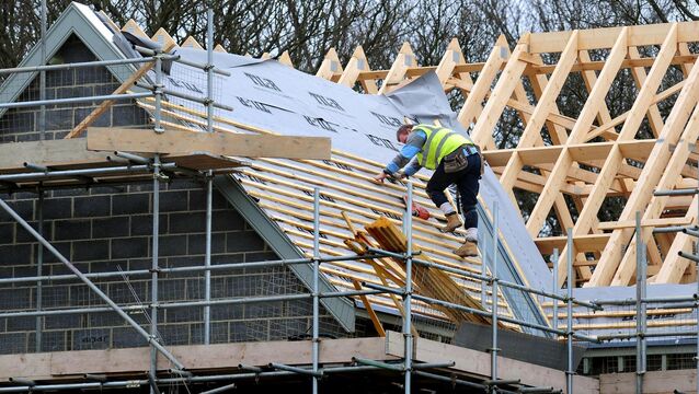 <p>In its latest monthly update, the department cautioned that 'ongoing geopolitical uncertainty is a risk for higher construction costs and worsening viability in the near term'. File picture: PA</p>