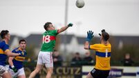 Loughmore Castleiney's Tomas McGrath fists home a goal despite K Watch and read: Imokilly made to work en route to six-in-a-row Cork Divisions/Colleges triumph
