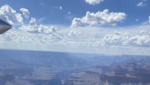 The Grand Canyon was hit by heavy flooding(Craig Sanderson via AP) The Grand Canyon was hit by heavy flooding(Craig Sanderson via AP)