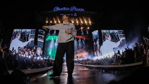<p> Grian Chatten of Fontaines D.C. on the final night of Electric Picnic 2026 in Stradbally, Ireland. (Photo by Debbie Hickey/Getty Images)</p> <p> Grian Chatten of Fontaines D.C. on the final night of Electric Picnic 2026 in Stradbally, Ireland. (Photo by Debbie Hickey/Getty Images)</p>