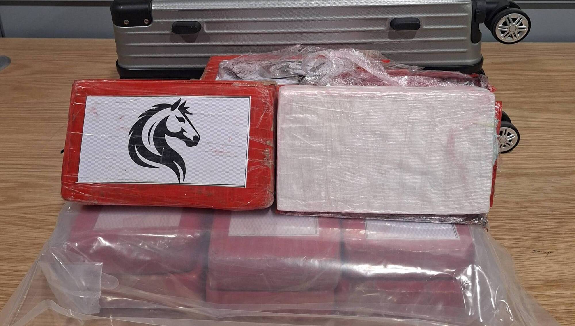 Pictured is some of the drugs seized by Revenue officers at Cork Airport.
