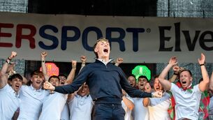 <p>NO FUSS: Mayo starlet Kobe McDonald rocked up to Crossmolina training at quarter to eight. 'The lift he gave everyone was incredible', says manager Brian Benson. Pic: John Sheridan/Sportsfile</p> <p>NO FUSS: Mayo starlet Kobe McDonald rocked up to Crossmolina training at quarter to eight. 'The lift he gave everyone was incredible', says manager Brian Benson. Pic: John Sheridan/Sportsfile</p>