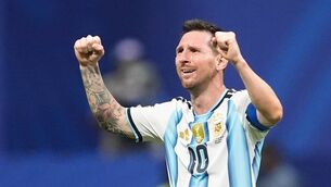 <p>Lionel Messi won 207 caps for Argentina during a 21-year career. Pic: AP Photo/Mike Stewart</p> <p>Lionel Messi won 207 caps for Argentina during a 21-year career. Pic: AP Photo/Mike Stewart</p>