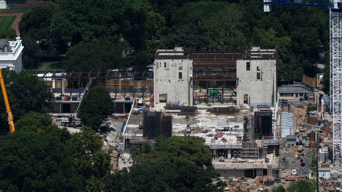 US supreme court allows Trump’s White House ballroom construction to continue