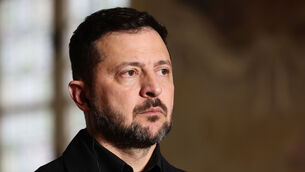 <p>President Zelenskyy said the Russian strikes have left “thousands” of families without electricity in the Odesa region. Picture: (Teresa Suarez/Pool Photo via AP)</p> <p>President Zelenskyy said the Russian strikes have left “thousands” of families without electricity in the Odesa region. Picture: (Teresa Suarez/Pool Photo via AP)</p>