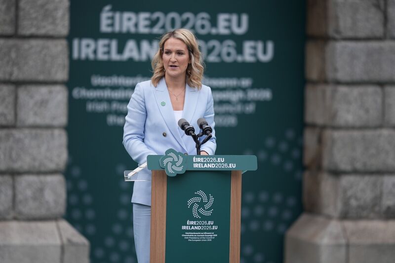 Helen McEntee said European countries can be assured that both she and the Irish Government as a whole are committed to increase defence spending. Picture: Niall Carson Helen McEntee said European countries can be assured that both she and the Irish Government as a whole are committed to increase defence spending. Picture: Niall Carson