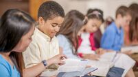 Children Reading Scripture Together