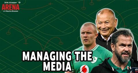 Arena: Andy Moran, Eddie Jones and mastering the media 