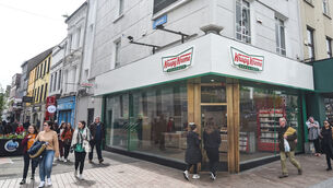 <p>The Krispy Kreme Doughnuts store on St Patrick's Street, Cork City. Picture: Cian O'Regan.</p>