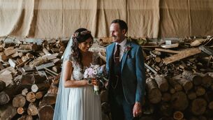 <p>Clíona Standún and her husband David on their wedding day in September 2017.</p> <p>Clíona Standún and her husband David on their wedding day in September 2017.</p>