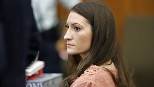 <p>Lindsay Clancy, a nurse who worked in ‘labour and delivery’ has been tried for murdering her three children in 2023. Picture: Greg Derr/The Patriot Ledger/Pool via REUTERS</p> <p>Lindsay Clancy, a nurse who worked in ‘labour and delivery’ has been tried for murdering her three children in 2023. Picture: Greg Derr/The Patriot Ledger/Pool via REUTERS</p>