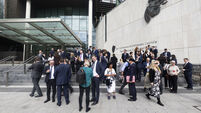 Solicitors' walkout raises fears of 'covid-level backlog' in court cases as legal aid strike continues