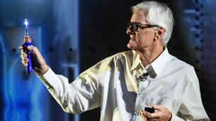 <p>James Dyson unveils the new Dyson CameraJet toothbrush in Paris. Picture: Doug Peters/PA Media Assignments</p> <p>James Dyson unveils the new Dyson CameraJet toothbrush in Paris. Picture: Doug Peters/PA Media Assignments</p>