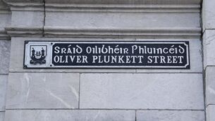 <p>Accused was found to be threatening and abusive during a drunken incident on Oliver Plunkett Street, Cork, last month. Picture: Denis Minihane.</p>