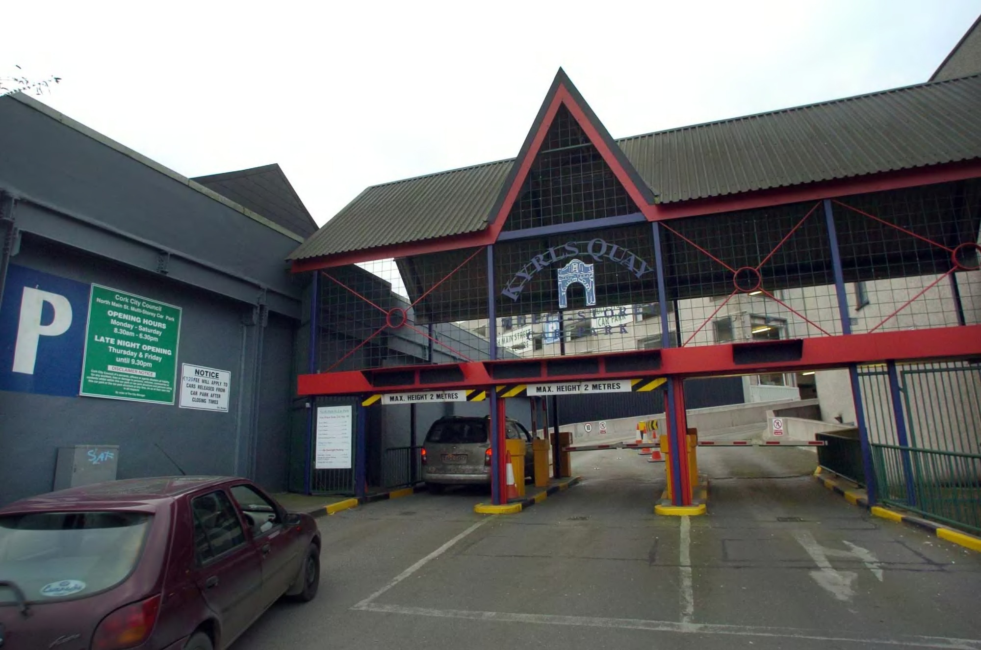 Cork city car parking fees rise by up to 30% from Wednesday
