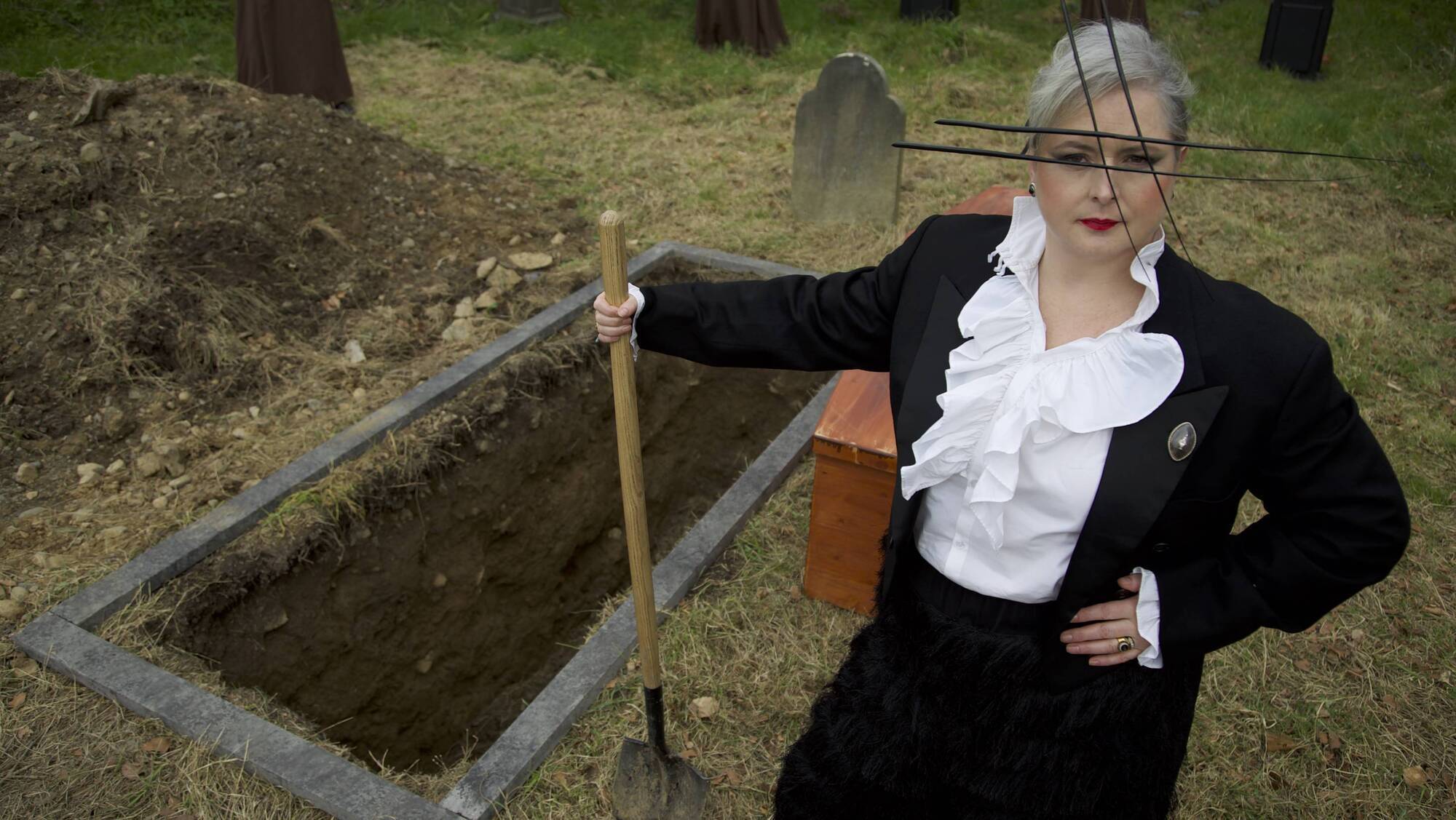 Siobhán McSweeney in episode three of The Traitors Ireland