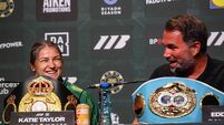 Katie Taylor and Eddie Hearn 1/9/2026