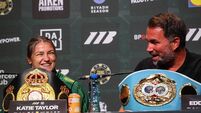 Katie Taylor and Eddie Hearn 1/9/2026