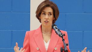 <p>Education minister Hildegarde Naughton will update her Cabinet colleagues on the launch of a map of youth services. Picture: Leon Farrell/Photocall</p>