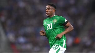 <p>Chiedozie Ogbene of the Republic of Ireland. Pic: Stephen McCarthy/Sportsfile</p>