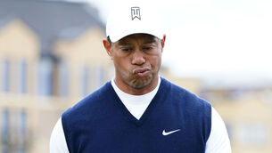 <p>Tiger Woods is expected in court Wednesday morning for a plea conference hearing. Pic: Jane Barlow/PA Wire.</p>