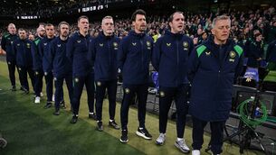 <p>John O'Shea, Paddy McCarthy and Gudmundur Hreidarsson have all signed new FAI deals. Pic: Stephen McCarthy/Sportsfile</p>