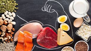 <p>'In the supermarket, I’d reach for an ordinary yoghurt, but the one beside it has "25 GRAMS OF PROTEIN", with an image of a person who has just finished an Ironman.'</p> <p>'In the supermarket, I’d reach for an ordinary yoghurt, but the one beside it has "25 GRAMS OF PROTEIN", with an image of a person who has just finished an Ironman.'</p>