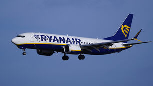 <p>Ryanair has warned that it believes some competitors will ‘struggle to maintain capacity or even survive’ this winter if oil prices remain high (Peter Byrne/PA)</p>