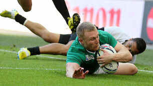 Keith Earls keen to repeat Rugby World Cup heroics against Italy