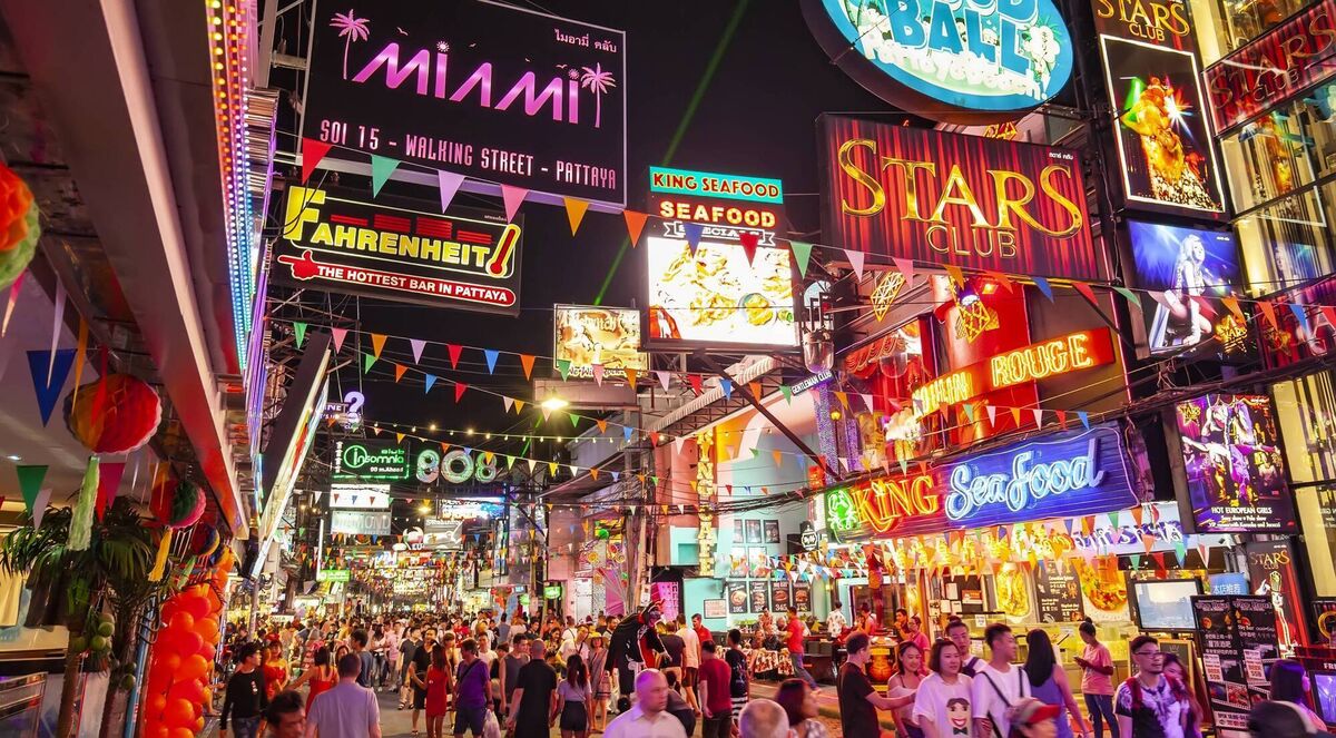The Hard Rock hotel is around the corner from the Soi 6 alley, known for its go-go bars, one of the many areas that contribute to Pattaya’s infamous sex tourism industry. File picture: iStock The Hard Rock hotel is around the corner from the Soi 6 alley, known for its go-go bars, one of the many areas that contribute to Pattaya’s infamous sex tourism industry. File picture: iStock
